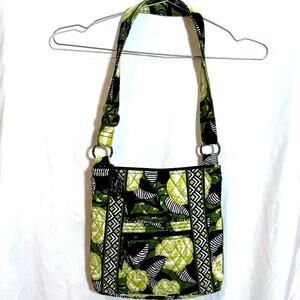 Vera Bradley La Neon Rose Hipster Crossbody Tote Purse Shoulder Bag NEW